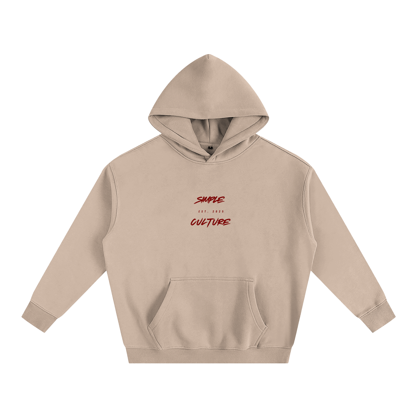 Oversize Simple Hoodie