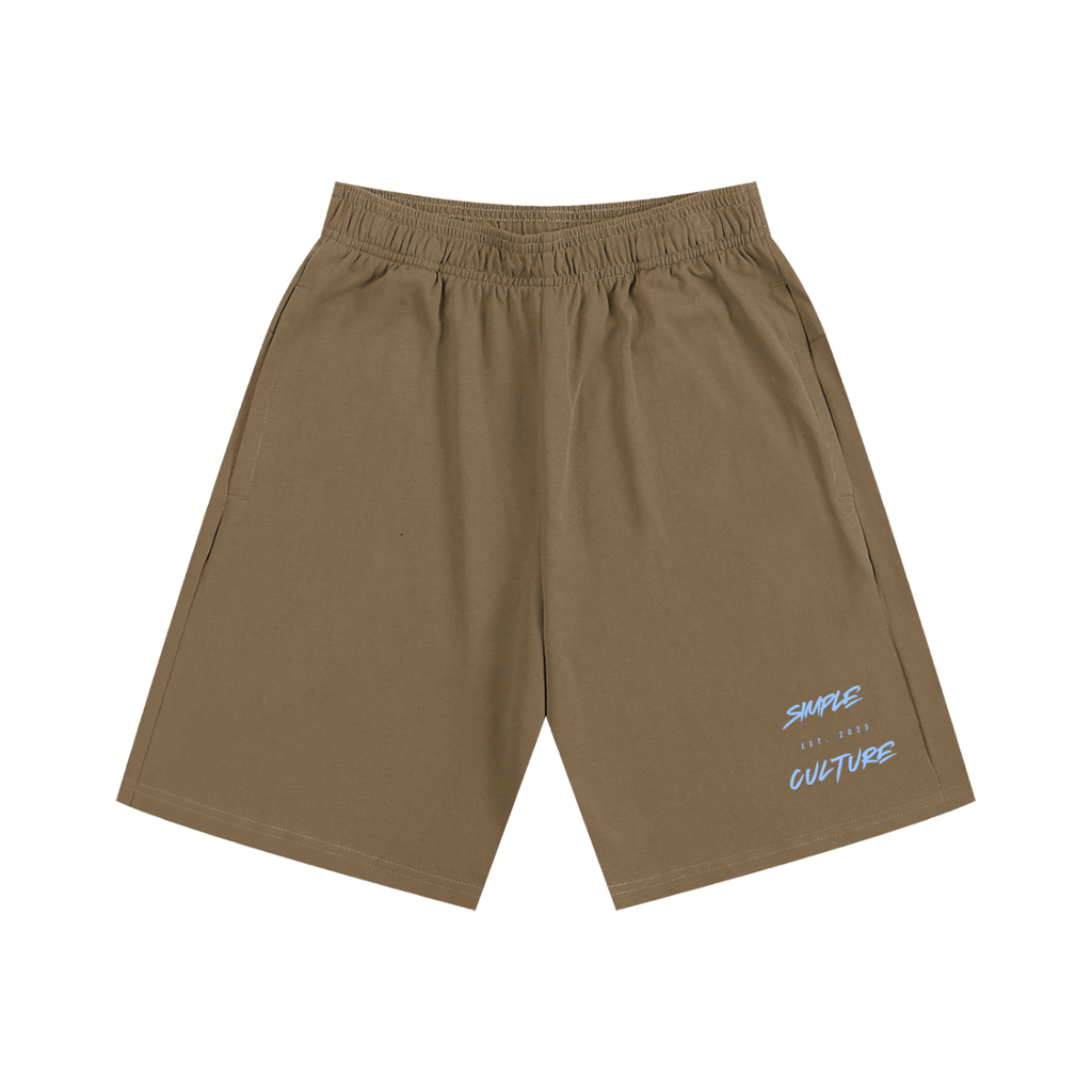 Simple Heavyweight Cotton Shorts