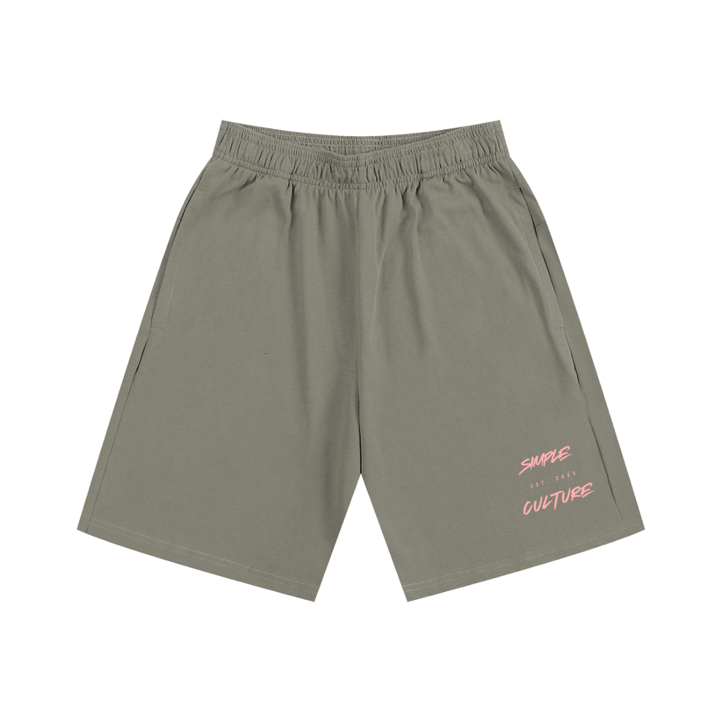 Simple Heavyweight Cotton Shorts
