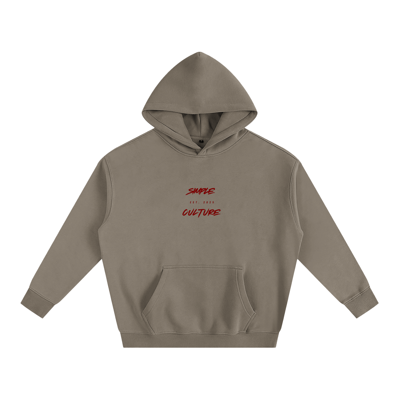Oversize Simple Hoodie