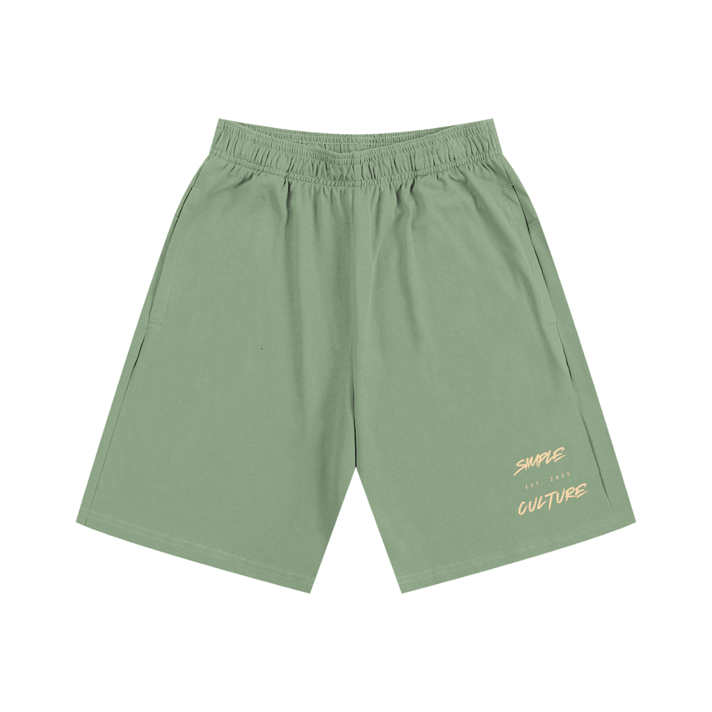 Simple Heavyweight Cotton Shorts