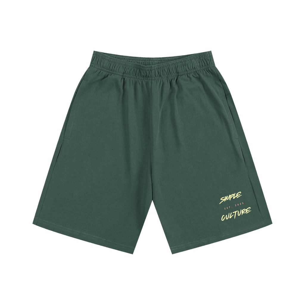 Simple Heavyweight Cotton Shorts