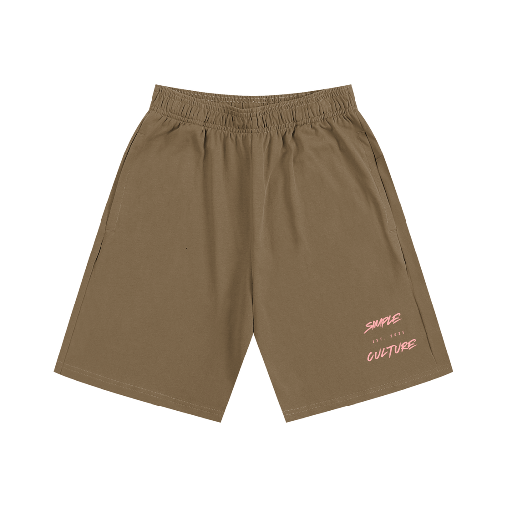 Simple Heavyweight Cotton Shorts