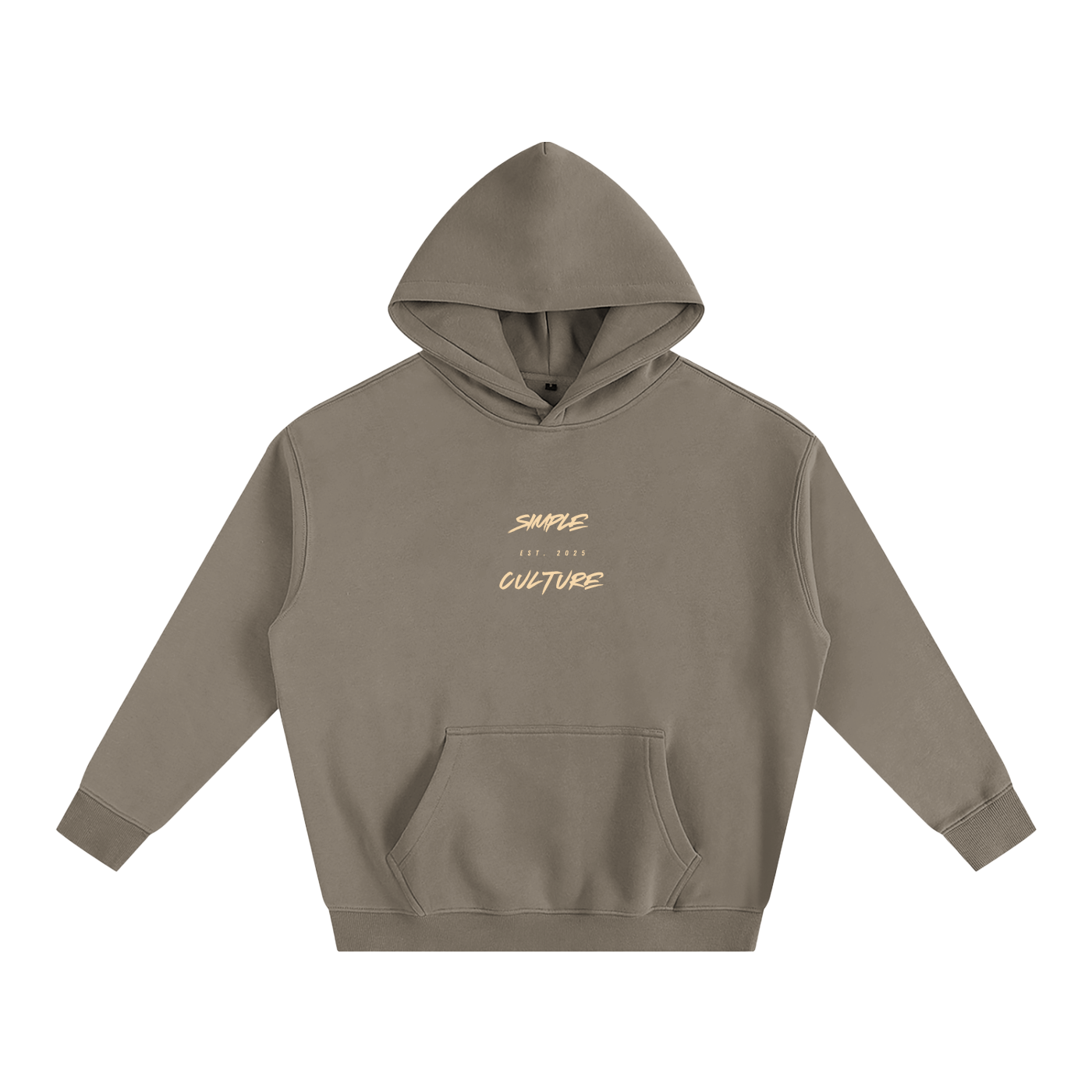 Oversize Simple Hoodie