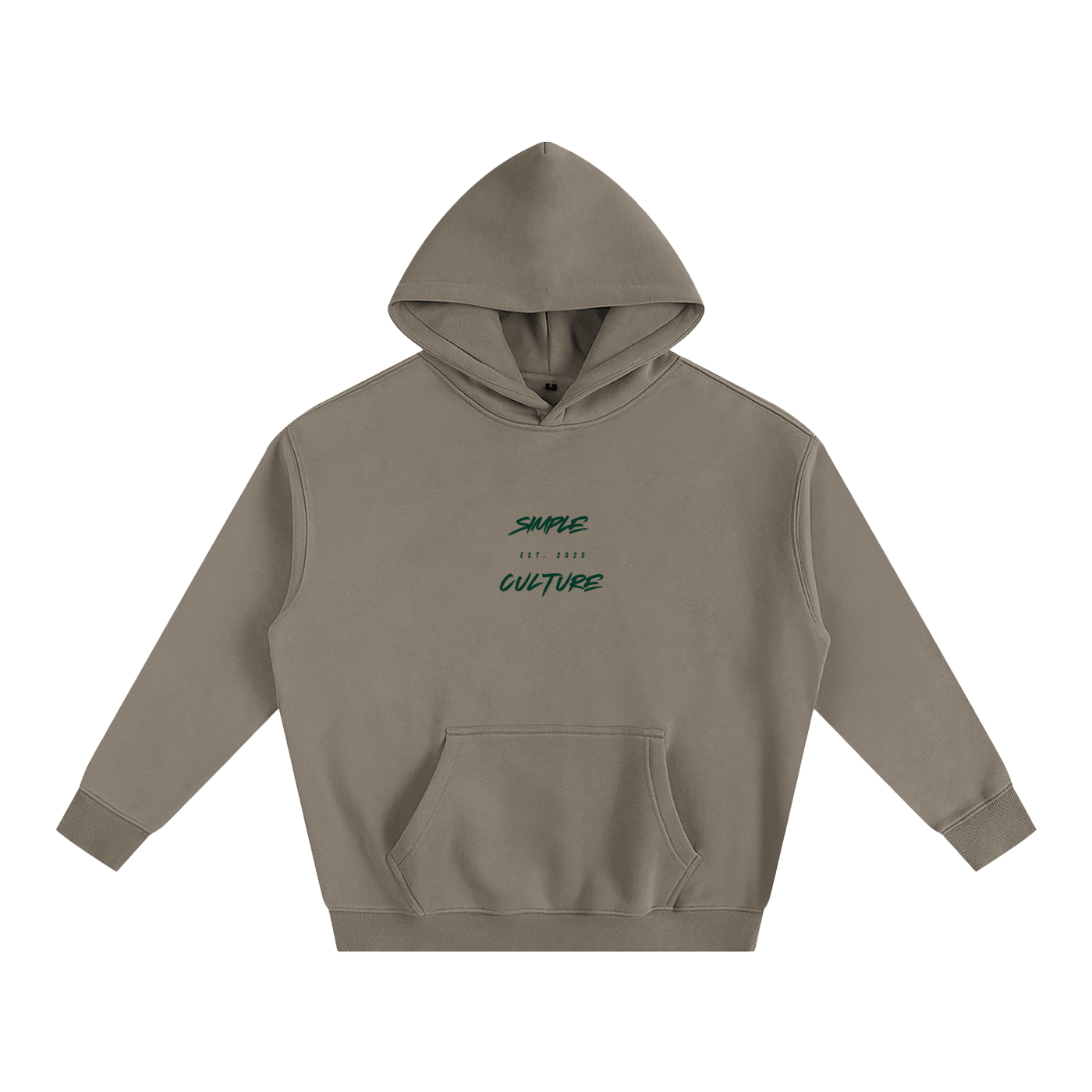 Oversize Simple Hoodie